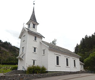 Stamnes Church Church in Vestland, Norway