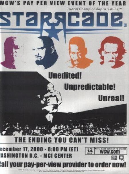 Promotional poster featuring Scott Steiner, Goldberg, Booker T and Sting