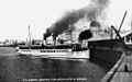 StateLibQld 1 180923 Steamship Koopa leaving the wharf at Brisbane, bound for Redcliffe and Bribie Island.jpg