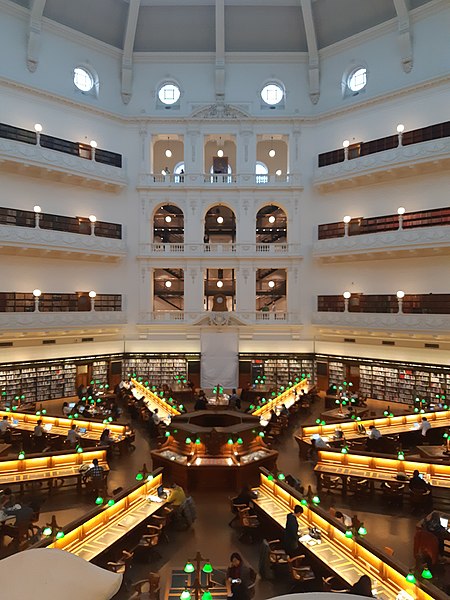 File:State Library of Victoria, La Trobe Reading Room.jpg