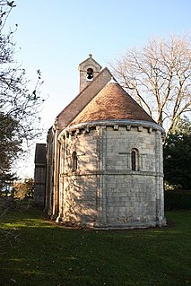 All Saints’ Church, Steetley Church in Derbyshire, England