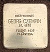 Stolperstein Grolmanstr 14 (Charl) Georg Czempin.jpg