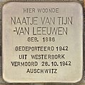 Stolperstein für Naatje van Tijn-Van Leeuwen (Westland).jpg