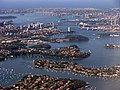 Sydney Harbour is a sunken valley.