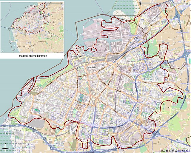 Malmö - Localizazion