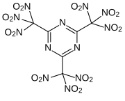 2,4, 6-Tris (trinitrometil) - 1,3, 5-triazina