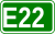 European route E22