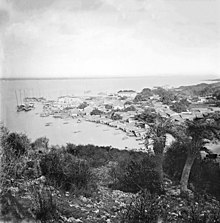 Takow harbour, Formosa photographed by John Thomson in 1871 Takow harbour, Formosa by John Thomson Wellcome L0056431 (cropped).jpg
