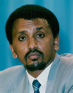 Tamrat Layne Prime Minister of Ethiopia from 1991 to 1995