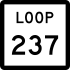 State Highway Loop 237 işareti