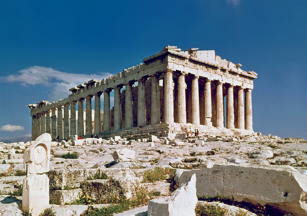  The Parthenon in Athens 