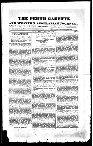 File:The Perth Gazette and Western Australian Journal 1(18).djvu