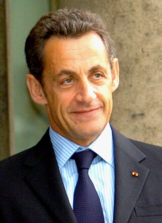 <span class="mw-page-title-main">Nicolas Sarkozy</span> President of France from 2007 to 2012