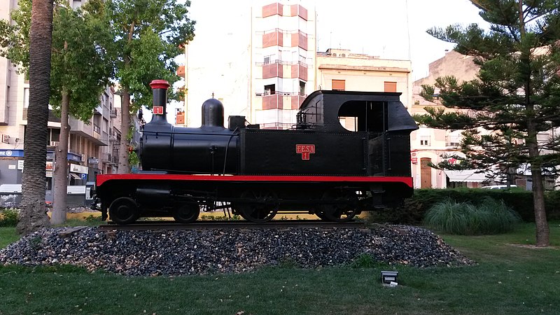 File:Tortosa, Parc de Teodor Gonzàlez, Locomotora de Vapor del Carrilet.jpg