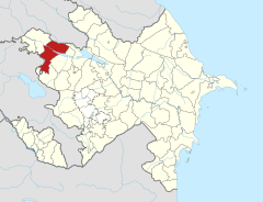 Tovuz District in Azerbaijan 2021.svg