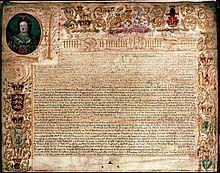 Scottish Exemplification (official copy) of the Treaty of Union of 1707 Treaty of Union.jpg