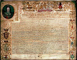 Scottish exemplification of the Articles of Union Treaty of Union.jpg