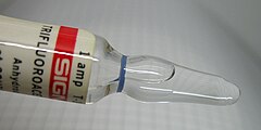 Ampolla de 1 ml de ácido trifluoroacético puro