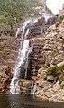 Der Wasserfall zu Beginn des Otter Trail
