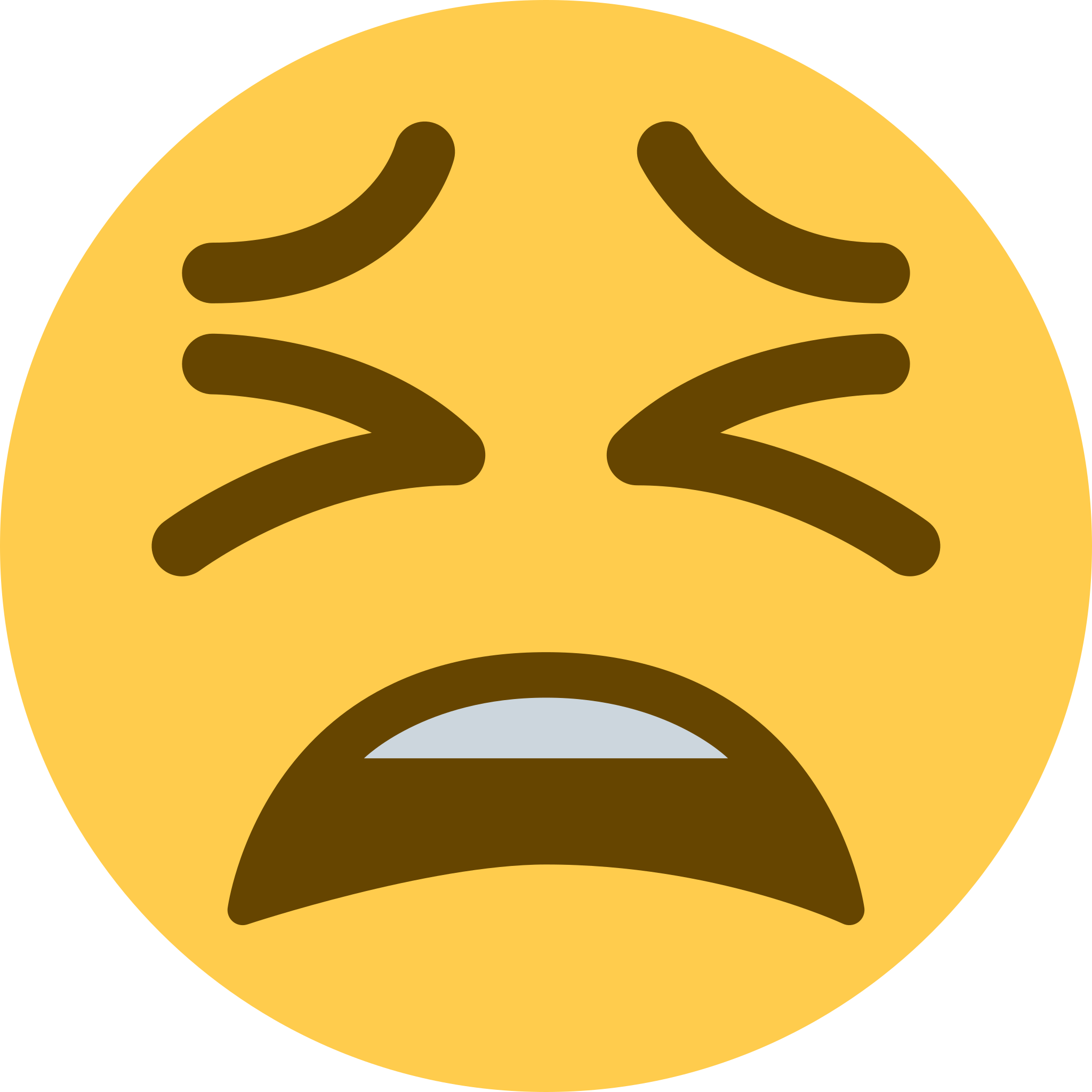 Tired Face Emoji (U+1F62B)