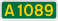 Carretera del Reino Unido A1089.svg