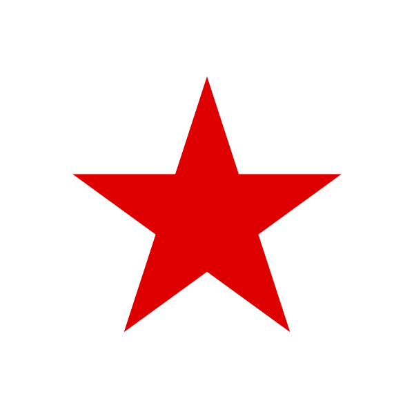 small red star