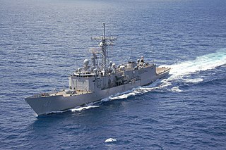 USS <i>McClusky</i> Oliver Hazard Perry-class frigate of the United States Navy