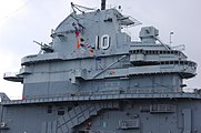 USS Yorktown, 1943 aircraft carrier, on display at Charleston, SC, US This is an image of a place or building that is listed on the National Register of Historic Places in the United States of America. Its reference number is 82001519.