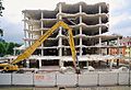 Bilder von der Renovierung der Uni Bibliothek in Freiburg