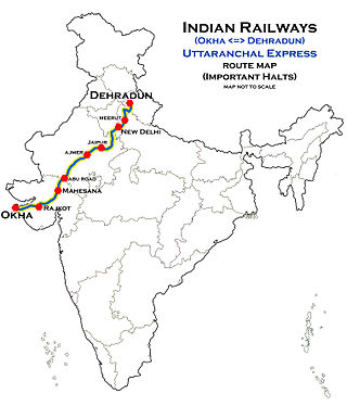 <span class="mw-page-title-main">Uttaranchal Express</span> Train in India