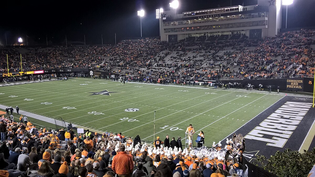 Vanderbilt Stadium Seating Chart For Concerts