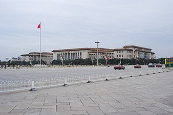 Tiananmenplein: Aanleg, Gebouwen, Galerij