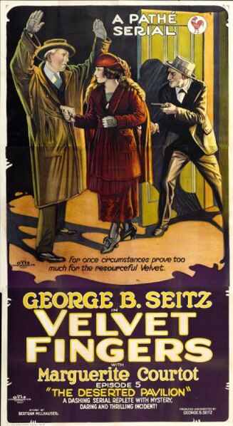 Poster for Velvet Fingers (1920)