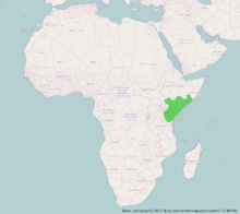Verbreitungsgebiet des Fischerglanzstars (Lamprotornis fischeri) in Afrika.png