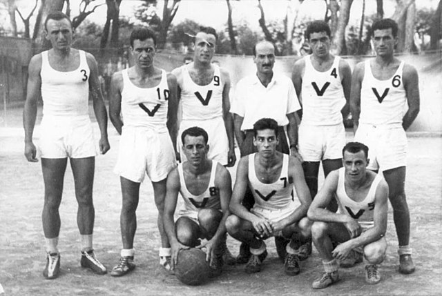 Virtus team in 1945–46 season