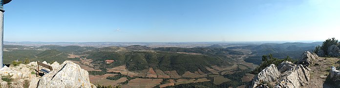 Cabrières vu depuis Vissou.