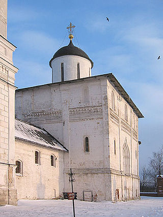 Genopstandelseskatedralen (1460'ere), en af de sidste russiske kalkstenskatedraler.
