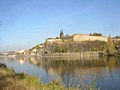 Vyšehrad z pohledu z Císařské louky