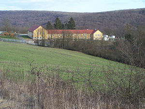 The primeval forest life camp on the Harsberg