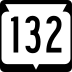 State Trunk Highway 132 marker