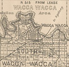 Wagga CBD in 1897