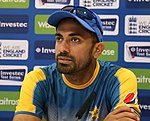 Wahab Riaz (pictured in 2017) took 4/17 against Islamabad. Wahab Riaz.jpg