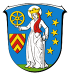 Herb miasta Steinau na ulicy