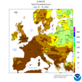 Dürre Und Hitze In Europa 2022: Meteorologie und klimatologischer Kontext, Südeuropa, Mitteleuropa