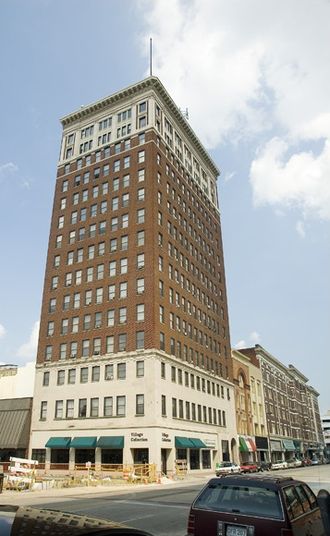 The West Virginia Building is one of the largest structures in Huntington. West Virginia Building.jpg