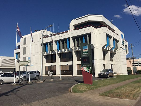 The current corporate office for the Western Downs Regional Council