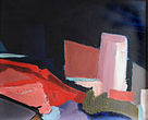 ohne Titel, Gemälde, Öl auf Sperrholz, 48 × 41 cm, 1966