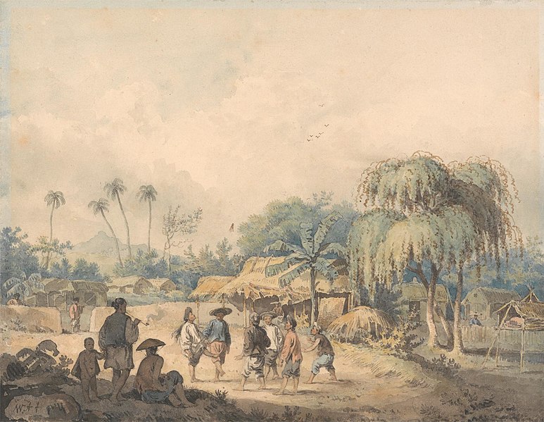 File:William Alexander - Natives of Cochin Playing Shuttlecock in China - B1977.14.4171 - Yale Center for British Art.jpg