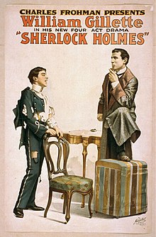 William Gillette - Sherlock Holmes poster 1.jpg