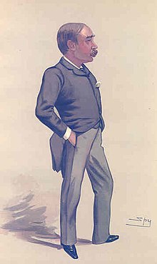 Is life worth living?W. H. Mallock as caricatured by Spy in Vanity Fair, 30 December 1882.